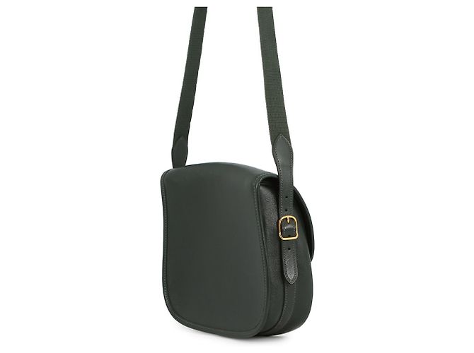 Duffle Hermès Borsa a spalla in pelle di vitello verde Hermes - vista 2