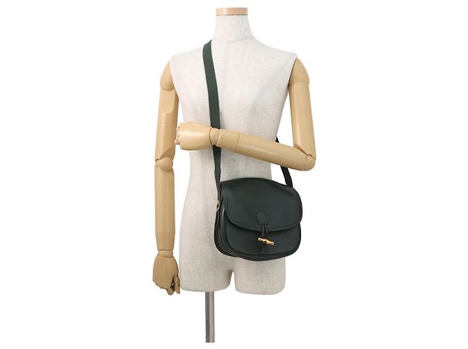 Duffle Hermès Borsa a spalla in pelle di vitello verde Hermes - vista 4