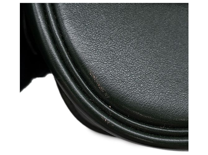 Duffle Hermès Borsa a spalla in pelle di vitello verde Hermes - vista 7