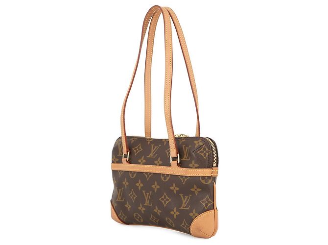 Borsa a Spalla Mini Coussin Monogram Louis Vuitton Marrone - vista 2