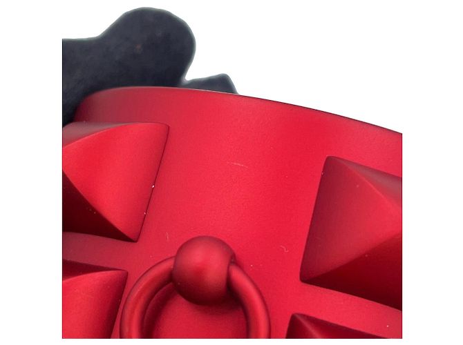 Bracciale Charm Collier de Chien Hermès Rosso - vista 5