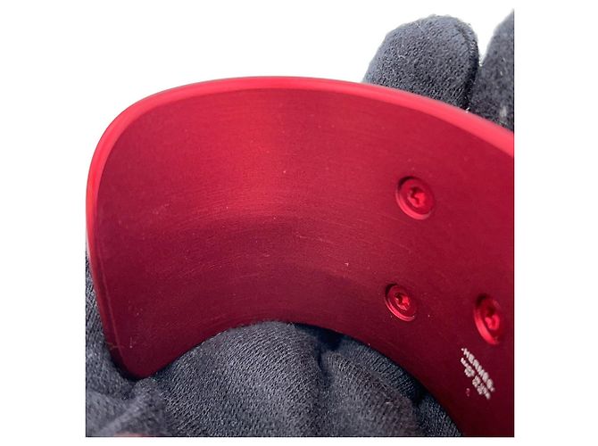 Bracciale Charm Collier de Chien Hermès Rosso - vista 8