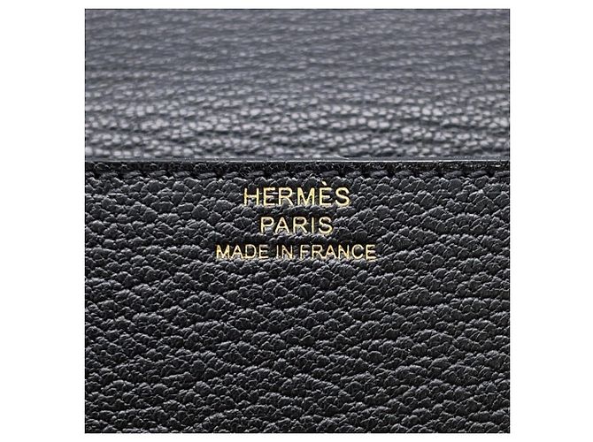 Roulis Monedero de cabra Mysore negro de Hermès - vista 15