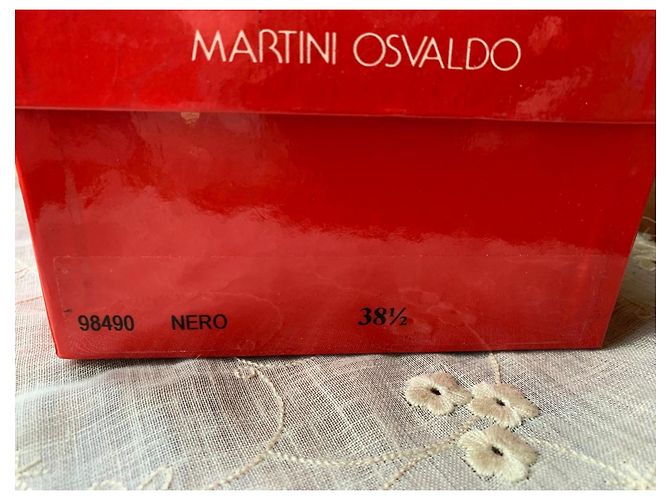 Autre Marque Scarpe eleganti nere Martini Osvaldo Nero - vista 6