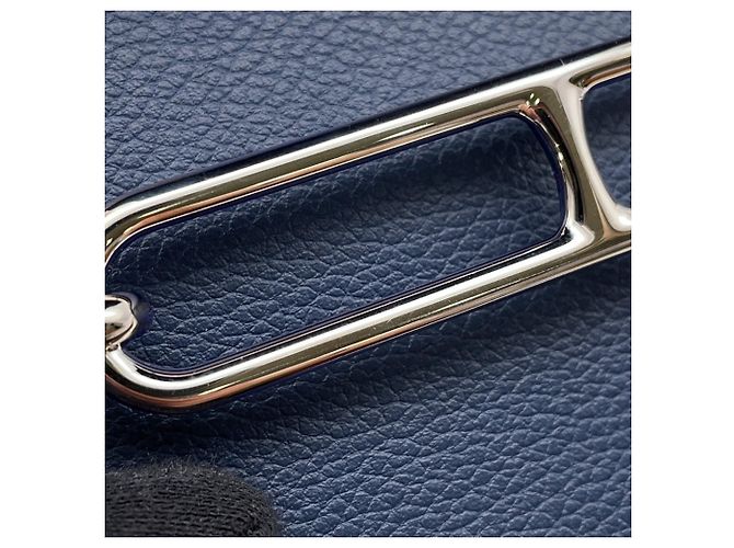 Monedero Roulis Verso de Hermès Azul - vista 10