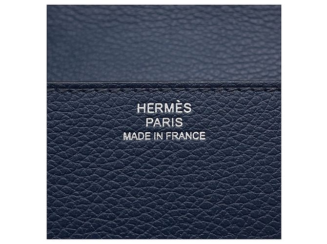 Monedero Roulis Verso de Hermès Azul - vista 12