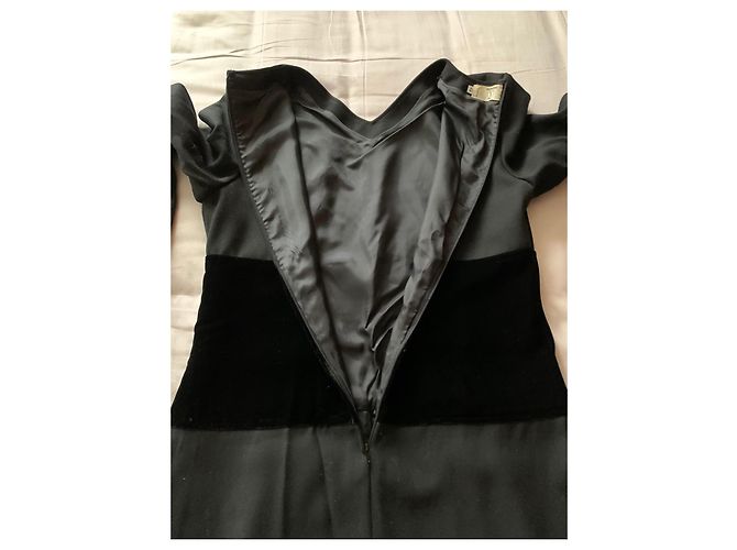 Schwarzes langes Kleid Valentino - Ansicht 8