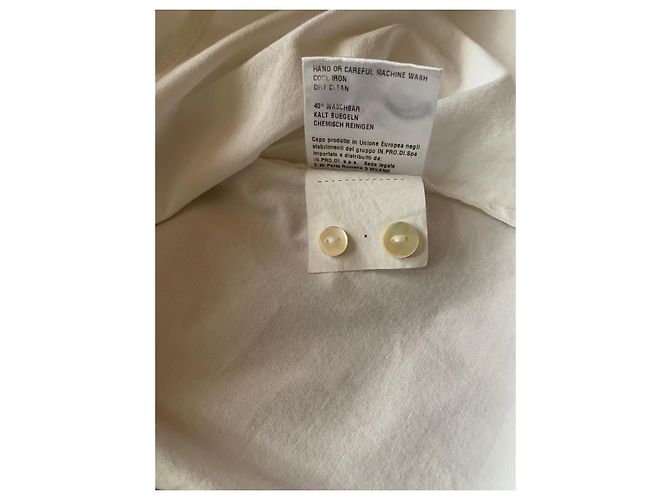Autre Marque Weiße Bluse mit Rüschen - Ansicht 5