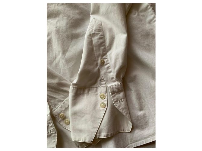 Autre Marque Weiße Bluse mit Rüschen - Ansicht 9