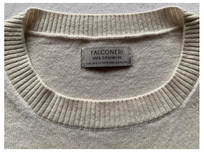 Autre Marque Beige Damen Cashmere Rundhalspullover - Ansicht 5