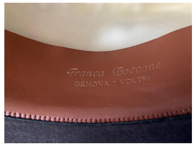 Cappello Borsalino in feltro marrone - vista 4