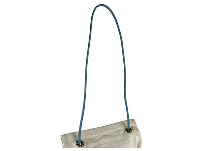 Hermès Borsa a Spalla HERMES Aline PM Blu Beige - vista 10