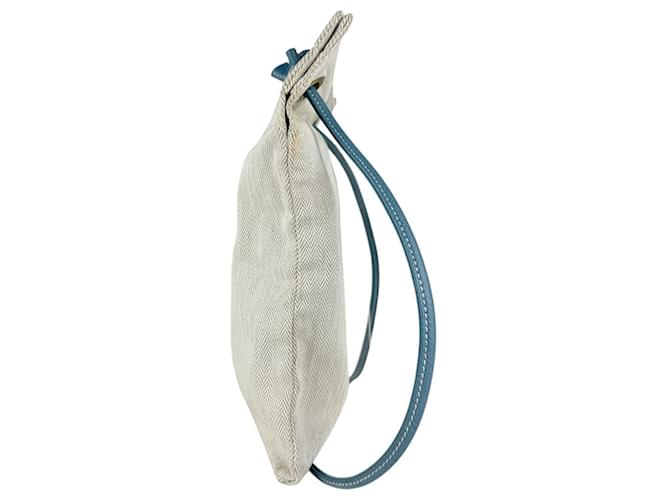 Hermès Borsa a Spalla HERMES Aline PM Blu Beige - vista 2