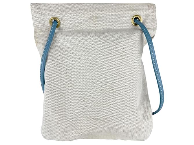 Hermès Borsa a Spalla HERMES Aline PM Blu Beige - vista 3