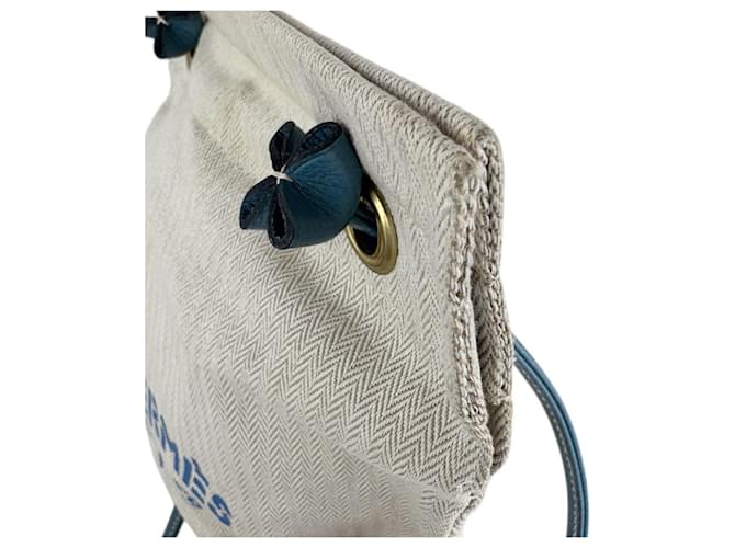 Hermès Borsa a Spalla HERMES Aline PM Blu Beige - vista 7