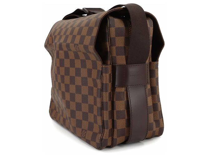 Bolso de hombro Damier Naviglio Louis Vuitton Castaño Damier ebene - vista 2
