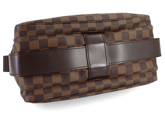 Bolso de hombro Damier Naviglio Louis Vuitton Castaño Damier ebene - vista 3