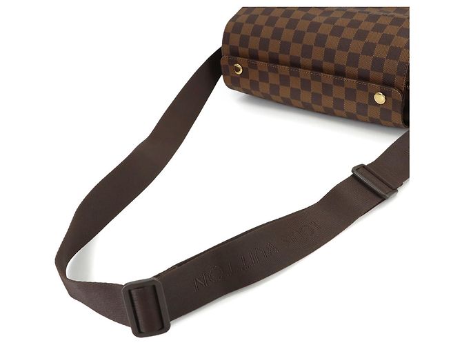 Bolso de hombro Damier Naviglio Louis Vuitton Castaño Damier ebene - vista 4