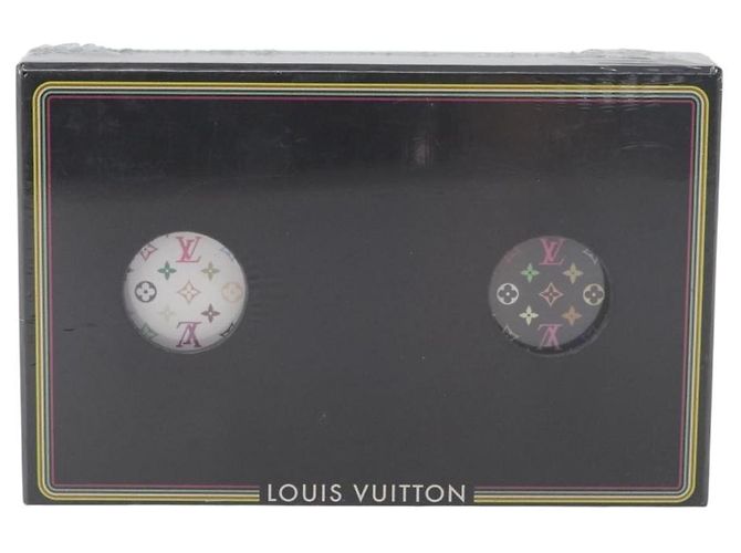 LOUIS VUITTON Multicolor Playing Cards Black White LV Auth AMZ463V - view 2