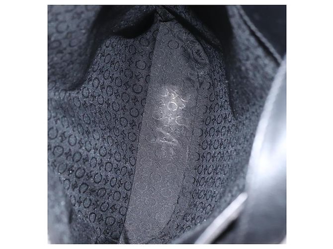 Céline CELINE C Macadam Canvas Tote Bag Schwarz Silber Auth 174445 - Ansicht 11