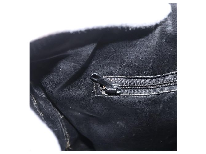 Céline Borsa a mano Celine C Sulky in tela nera e oro Auth ep13854 Nero D'oro - vista 20