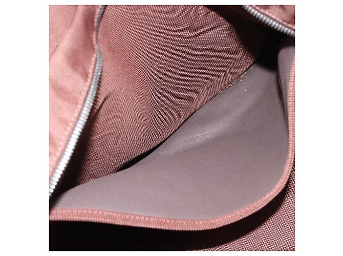 Hermès HERMES Borsa a Mano Her Line MM Tela Marrone Argento Auth ARZ296 - vista 18