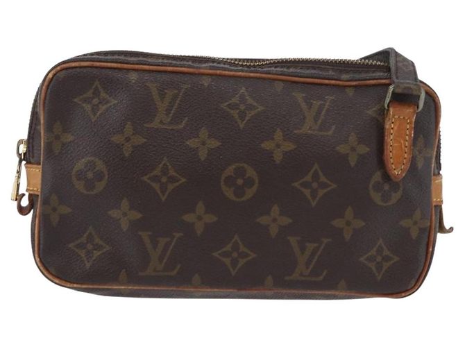 LOUIS VUITTON Borsa a Spalla Monogram Marly Bandouliere M51828 LV Auth ep13700 Monogramma - vista 13