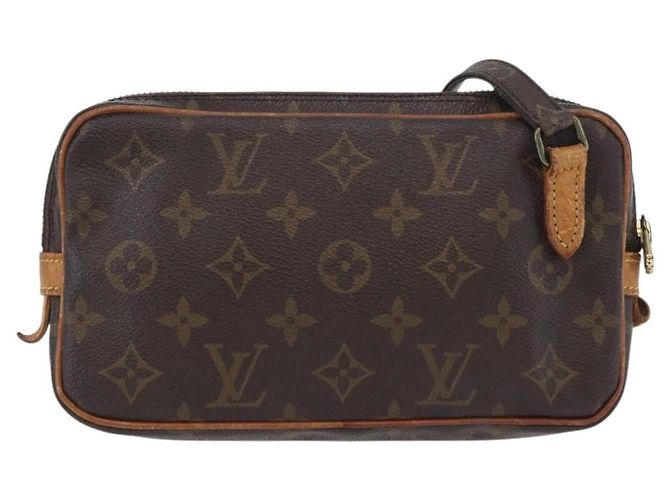 LOUIS VUITTON Borsa a Spalla Monogram Marly Bandouliere M51828 LV Auth ep13700 Monogramma - vista 2