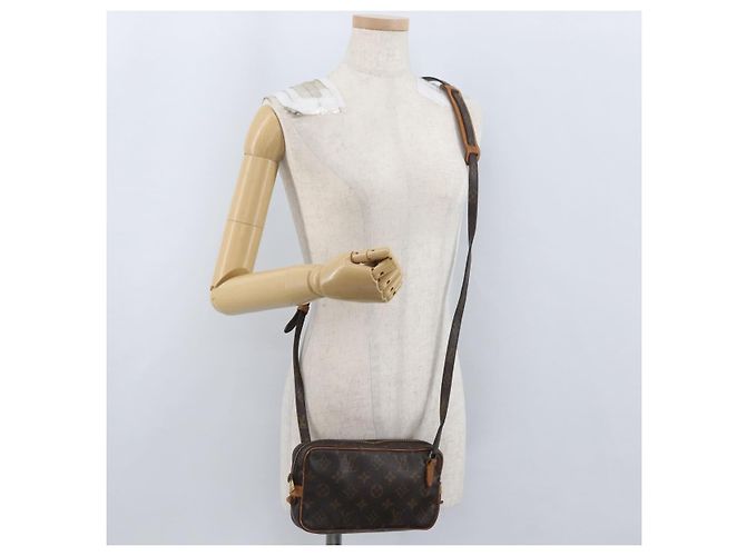 LOUIS VUITTON Borsa a Spalla Monogram Marly Bandouliere M51828 LV Auth ep13700 Monogramma - vista 20