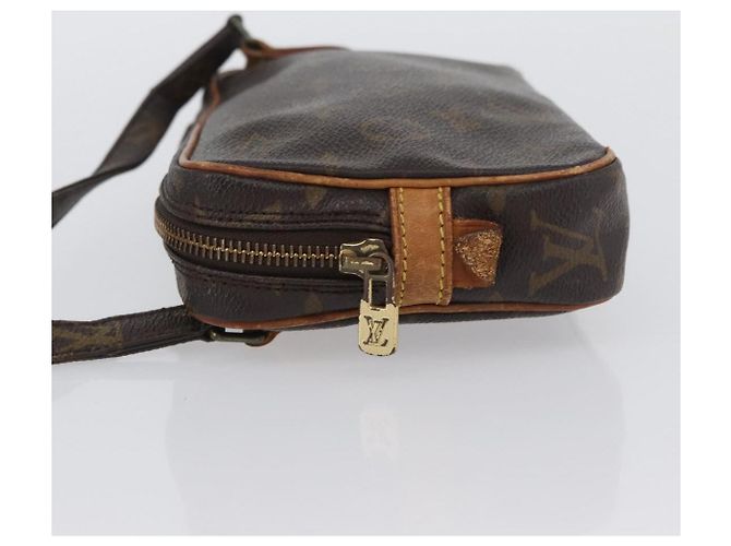 LOUIS VUITTON Borsa a Spalla Monogram Marly Bandouliere M51828 LV Auth ep13700 Monogramma - vista 4