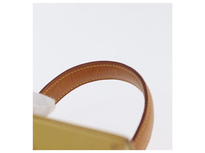 LOUIS VUITTON Pochette Cosmetica Monogram Vernis Bleecker Beige M91002 Auth ARZ033 - vista 14