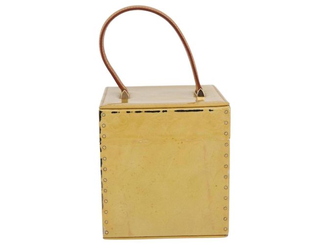 LOUIS VUITTON Pochette Cosmetica Monogram Vernis Bleecker Beige M91002 Auth ARZ033 - vista 2