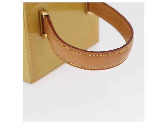 LOUIS VUITTON Pochette Cosmetica Monogram Vernis Bleecker Beige M91002 Auth ARZ033 - vista 8