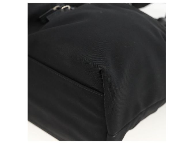 Borsa a mano GUCCI in tela nera e argento 002 1080 Auth BA11451 Nero - vista 10