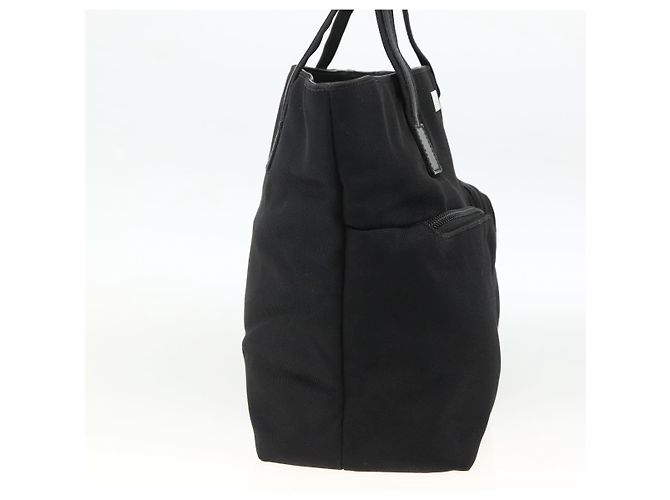 Borsa a mano GUCCI in tela nera e argento 002 1080 Auth BA11451 Nero - vista 4