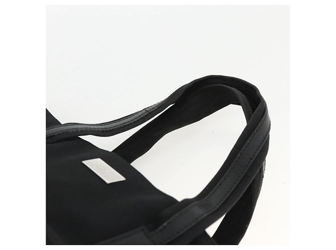 Borsa a mano GUCCI in tela nera e argento 002 1080 Auth BA11451 Nero - vista 8