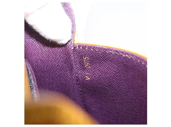 LOUIS VUITTON Borsa a Spalla Epi Saint Cloud PM Gialla M52219 LV Auth ARZ450 Giallo - vista 12