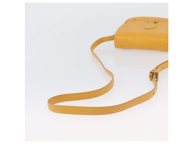 LOUIS VUITTON Borsa a Spalla Epi Saint Cloud PM Gialla M52219 LV Auth ARZ450 Giallo - vista 7