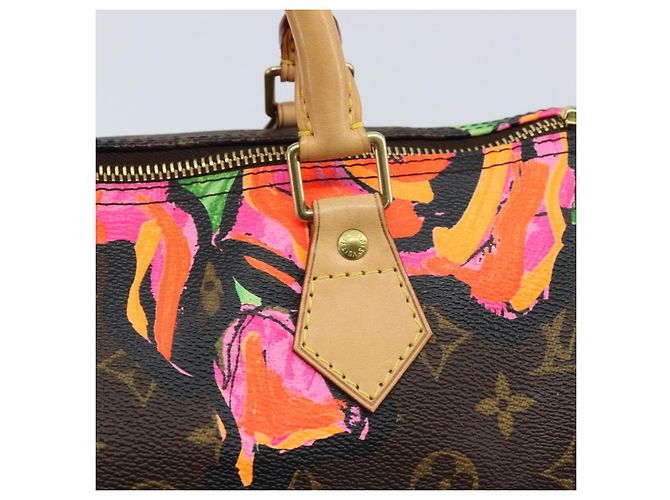 LOUIS VUITTON Monogram Rose Speedy 30 Borsa a Mano Arancione Rosa M48610 Auth ka3212SAV - vista 18