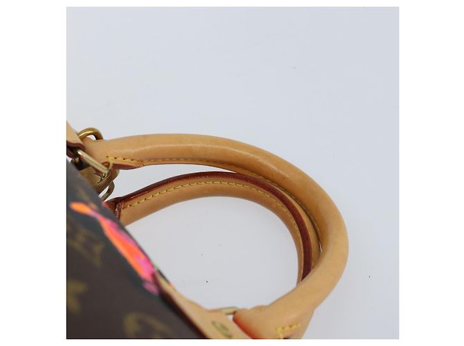 LOUIS VUITTON Monogram Rose Speedy 30 Borsa a Mano Arancione Rosa M48610 Auth ka3212SAV - vista 8