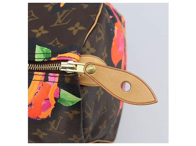 LOUIS VUITTON Monogram Rose Speedy 30 Borsa a Mano Arancione Rosa M48610 Auth ka3212SAV - vista 9