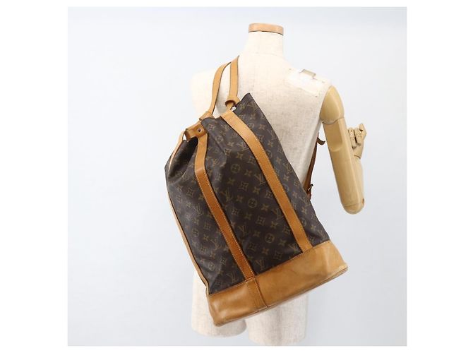 LOUIS VUITTON Borsa a Spalla Monogram Randonnee GM M42244 LV Auth ep13606 Monogramma - vista 20