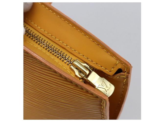 LOUIS VUITTON Borsa a Spalla Epi Saint Jacques Gialla M52269 Auth 170060 Giallo - vista 10
