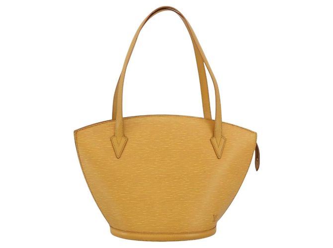 LOUIS VUITTON Borsa a Spalla Epi Saint Jacques Gialla M52269 Auth 170060 Giallo - vista 13