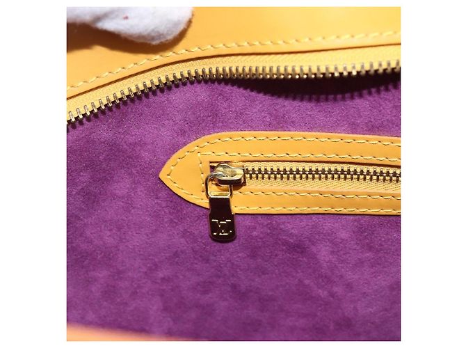 LOUIS VUITTON Borsa a Spalla Epi Saint Jacques Gialla M52269 Auth 170060 Giallo - vista 20