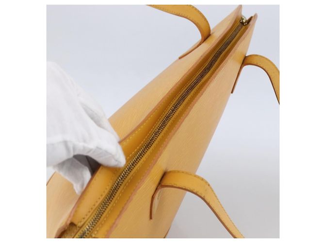 LOUIS VUITTON Borsa a Spalla Epi Saint Jacques Gialla M52269 Auth 170060 Giallo - vista 6