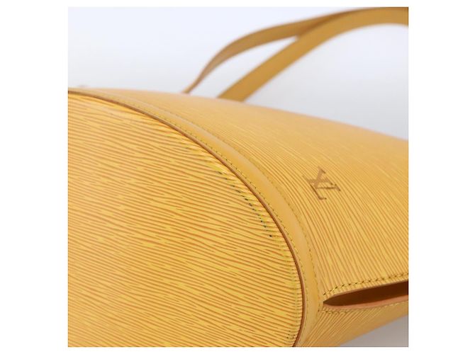 LOUIS VUITTON Borsa a Spalla Epi Saint Jacques Gialla M52269 Auth 170060 Giallo - vista 9