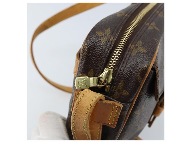 LOUIS VUITTON Borsa a Spalla Monogram Jeune Fille PM M51227 LV Auth BA11185 Monogramma - vista 10
