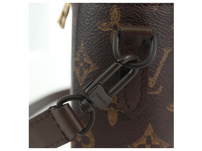 LOUIS VUITTON Sac à bandoulière Monogram Vertical Box Trunk M59664 LV Auth ARZ543SAM Monogramme - vue 19