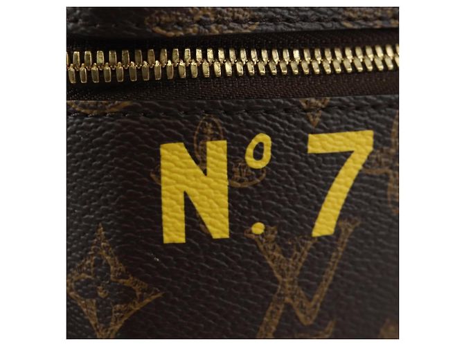 LOUIS VUITTON Sac à bandoulière Monogram Vertical Box Trunk M59664 LV Auth ARZ543SAM Monogramme - vue 20